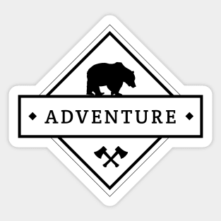 Adventure Awaits - Outdoor and Camping Lover Sticker